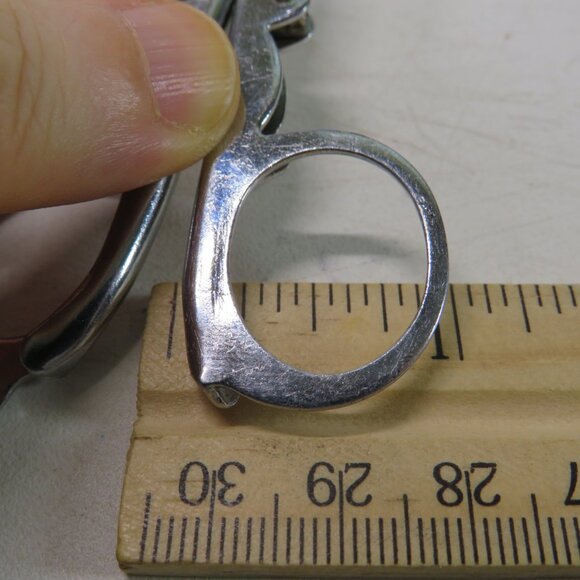 Zhang Xiao Quan Mini Fold Up Compact Trip Scissors Mini Travel Tool VINTAGE - Picture 4 of 12